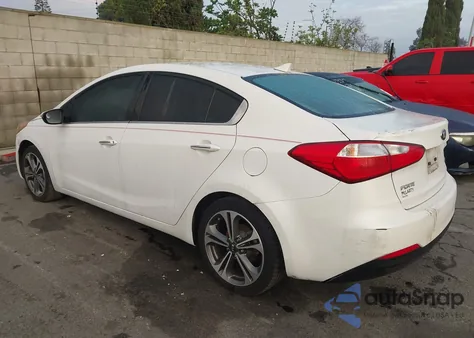 2015 Kia Forte Ex из США, поврежденный, VIN KNAFX4A86F5318862